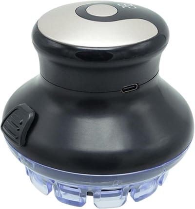 Mini Hair Clipper - Elektrische Trimmer - Thuis Knippen - Waterdicht ABS Materiaal - Palm Formaat - Zwart