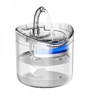 GELLDG Drinkfontein Kat - Automatische sensor - Drinkfontein voor katten - Automatische drinkfontein voor katten - Waterfontein & Katten fontein - Fluisterstil - Waterdispenser - 2Liter