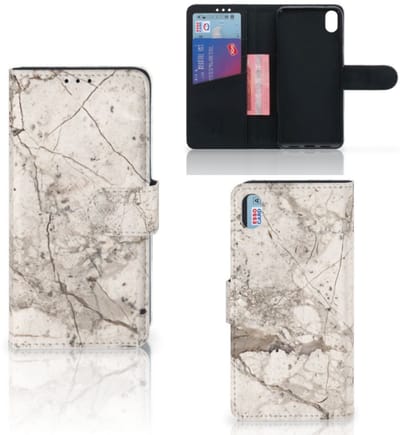 Xiaomi Redmi 7A Bookcase Marmer Beige