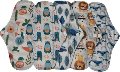 Herbruikbare Pads - Maandverband Inlegkruisjes - Hygiënisch Werken - Wasbaar Milieuvriendelijk - 26 x 165 cm - Niet gespecificeerd