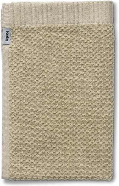 Gastendoek, 30 x 50 cm, Beige, Organic Katoen - Kela | Lavinia