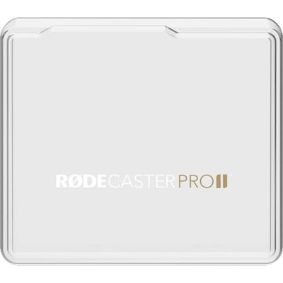 RØDECover 2 – Premium Polycarbonaat Stofkap voor de RØDECaster Pro II – Ultieme Bescherming & Luxe Afwerking