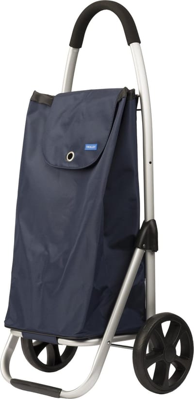 Boodschappentrolley Inklapbaar - Donker Blauw