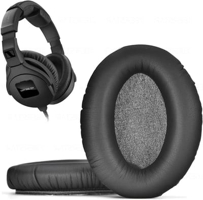 Hoogwaardige Oorkussens voor Sennheiser HD 300 Pro Hoofdtelefoon - Vervangende Oorkussens, Comfortabele Hoofdtelefoon Kussens, Zwart