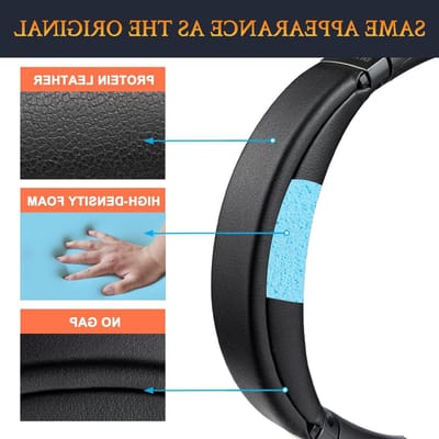 Vervangende hoofdband en kussen kit voor Sony WH-1000XM3 koptelefoon, eenvoudige installatie, comfortabel en duurzaam