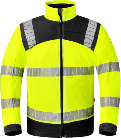 HAVEP Softshell High Vis 50413 - Fluo Geel/Charcoal - L