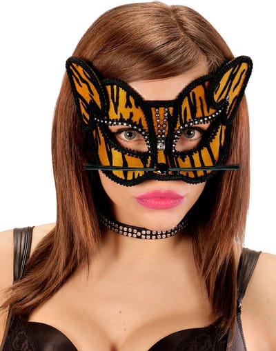 WIDMANN - Tijger masker voor vrouwen
