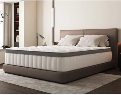 Bodyprotect Elite Line - matras 140x200 cm pocketvering 1000 - hoogte 25 cm - hardheid H2/H3 - ergonomische pocketveringmatras, 7-zones matras en veringmatras - 140 x 200 x 25 cm - wit