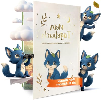 Slimme Dagboeken met Slimme Vos Patroon voor Zelfbewustzijn en Creatieve Notities