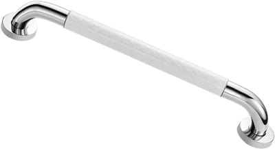 Douchebeugel - Veiligheidshandgreep - Badkamer Veiligheid - Antislip Grip - 30cm - Zilver