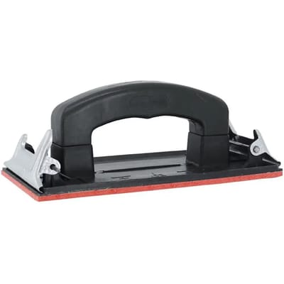 Cale à poncer cale de ponçage noir en caoutchouc HPX pour moto Neuf carrosserie