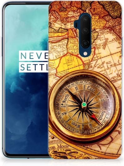 OnePlus 7T Pro Siliconen Back Cover Kompas