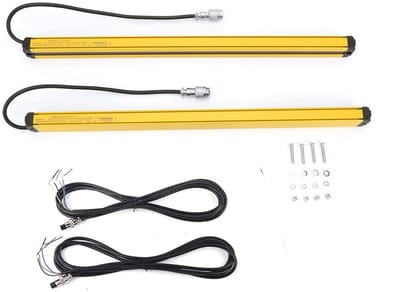 Dailygoods- Lichtgordijnsensor IP-65 - Beveiligingsapparaat - Automatiseringsapparatuur - NPN/NC - 10-30VDC - 4/6/8/10 Balken - Veiligheidslichtscherm