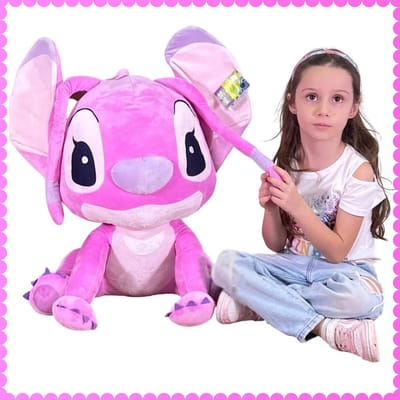 Angel Zittend Lilo & Stitch Disney Pluche Knuffel XL 70 cm