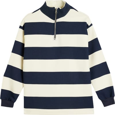 Rechte kraag Met drukwerk Sweatshirt