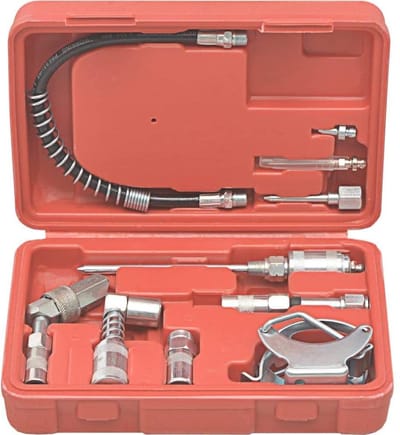 Nancy's 11-delige Smeermiddelaccessoireset