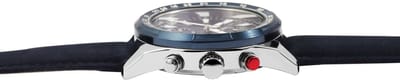 JUST WATCH Herenhorloge Echt leer Thobie, datumweergave