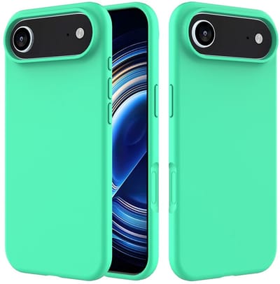 Coverup Hoesje - Geschikt voor iPhone Air Hoesje - Coverup Liquid Colour Back Cover - Mint Green
