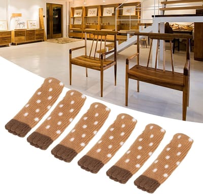 24 stuks meubelsokken ter bescherming tegen krassen en geluidsoverlast, antislip stoelpootsokken.