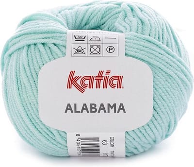 Katia Alabama - 63 mint - Katoen/Acryl Garen
