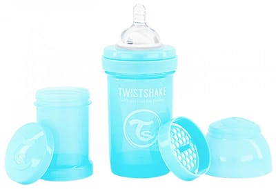 Drinkflesje Antikoliek 180 ml - Pastelblauw | Twistshake