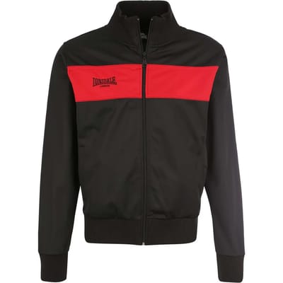 Lonsdale Alnwick Sweatshirt Met Rits Zwart L Man