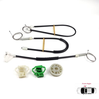 BWR443 Reparatieset raammechanisme voorportier rechts voor Skoda Octavia MK1 1U 1996-2000 Pre-Facelift 1U0837462