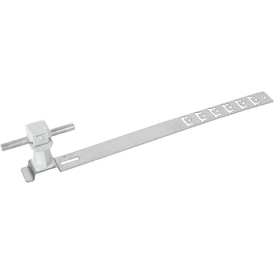 Dehn Dakdoorvoerhouder StSt Kunststof Grijs H36mm Rd 8mm - 204189 [2 stuks]