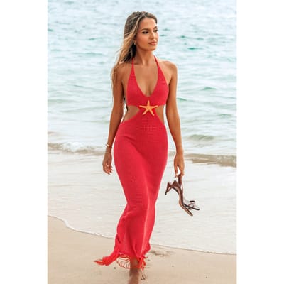 x Lexi Rivera Seaside Cover-Up maxi-jurk