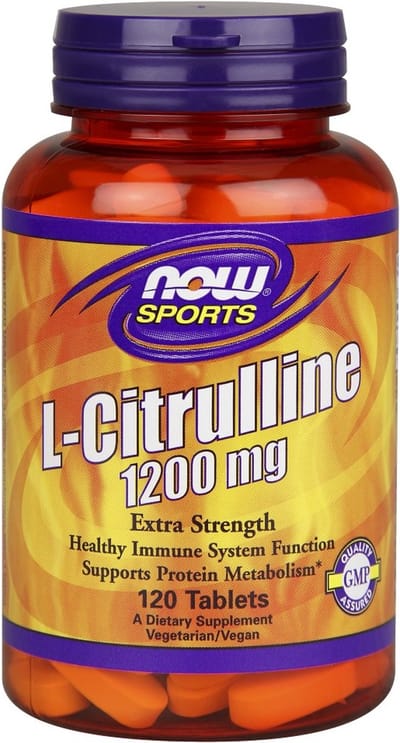 Now Foods L-Citrulline 1200mg (120) Standard - Aminozuren - Aminozuur-Mix