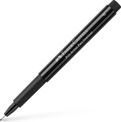 Faber-Castell fineliner - Pitt Artist Pen - schrijfbreedte F - zwart - FC-167299