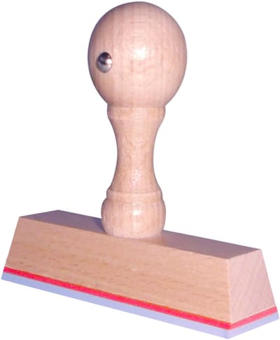 Handstempel 80x20 Mm - Stempels - Stempels volwassenen - Snelle Levering