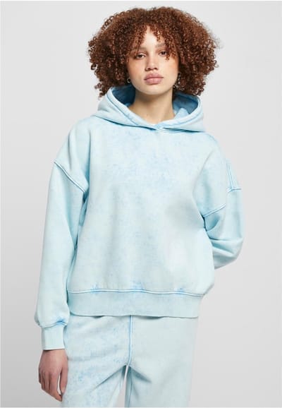 Urban Classics - Oversized Towel Washed Hoodie/trui - 5XL - Blauw