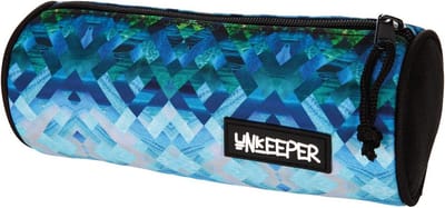Etui - Pennendoosje Pennenhouder - Schoolspullen Opbergen - Surf's Up Design - 21 cm - Blauw Groen