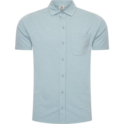 Mario Russo Korte Mouwen Overhemd - Overhemd heren - Polo Shirt Heren - t shirt heren - XXL - Arona