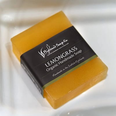 Biologische Glycerine Zeep 150g - Lemongrass & Ginger - Highland Soap Company