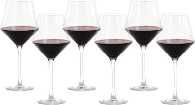 Vinata Wijnglazen Set 48 cl - 6 stuks - Wijnglazen - Wijnglas kristal