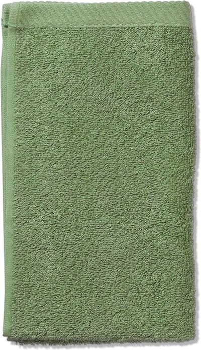 Gastendoek, Set van 3 Stuks, 30 x 50 cm, Mos Groen, Katoen - Kela | Ladessa