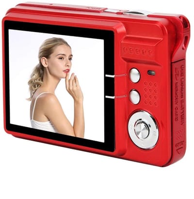 Allecto - Digitale Camera - Compactcamera - 8x Zoom - Zwart - HD Digitale Camera - Ondersteuning voor 32GB - Geschikt voor Fotografie - Compact for..