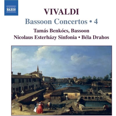 CD ANTONIO VIVALDI, B?LA DRAHOS; ESTER - Fagotconcerten 4 8557829 Naxos 2007 Europa ObiKlassiek Gebruikt