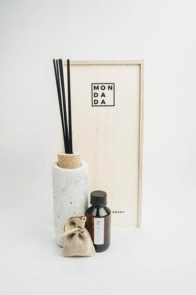 Mon Dada Urban Diffuser grijs Fire me up