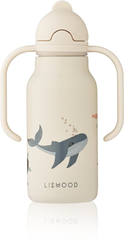Liewood Drinkfles RVS Kimmie Sea Creature Sandy 250ml