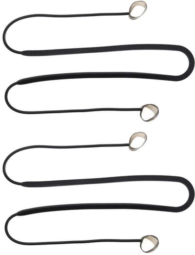 Allecto - Bluetooth Oortelefoon Strap - Anti-verlies Touw - Zwart