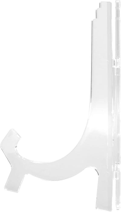 Klok Displaystandaard - Acryl Rek - Decoratie Presenteren - Duurzaam Acryl Materiaal - 25x19cm - Transparant