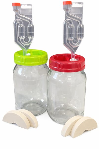 Natuurlijker leven® Fermenteer set LOCO - fermentatie set - zuurkool of Kimchi maken - fermenteren