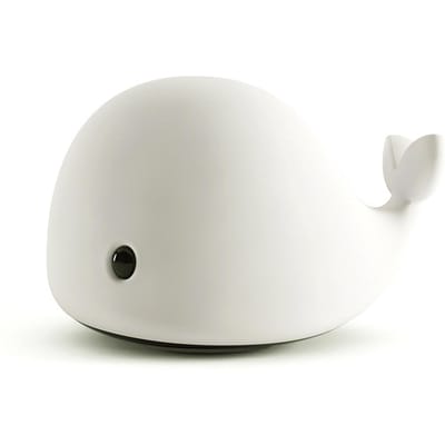 1,5W USB Oplaadbaar Siliconen Lampje Cartoon Kleurrijke Walvis Tik Lamp Dolfijn Kleur Veranderend wit
