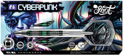 Shot AI Cyberpunk 90% - Dartpijlen