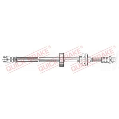 Remleiding QUICK BRAKE 22.918, rechts