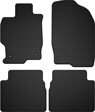 Wielganizator SolidTread - Autovloermatten - Mazda 6 II GH Serie - 2007-2014 - Zwart - Gemaakt in Polen