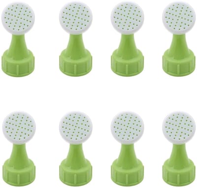 Dailygoods- Plantengietopzetstukken 8 Stuks - Sproeikop - Mini-gietopzetstukken - Irrigatiesproeier - Tuinieren - PP Kunststof - Groen